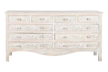 POIGNÉE MDF CONFORT 145X41X75 FLEUR BLANCHE MB208882 6