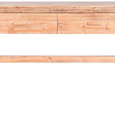 CONSOLLE MDF ABETE 120X40X80 NATURALE MB213017