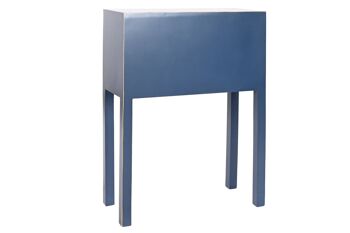 CONSOLE SAPIN MDF 63X26X83 BLEU ORIENTAL MB208301 9