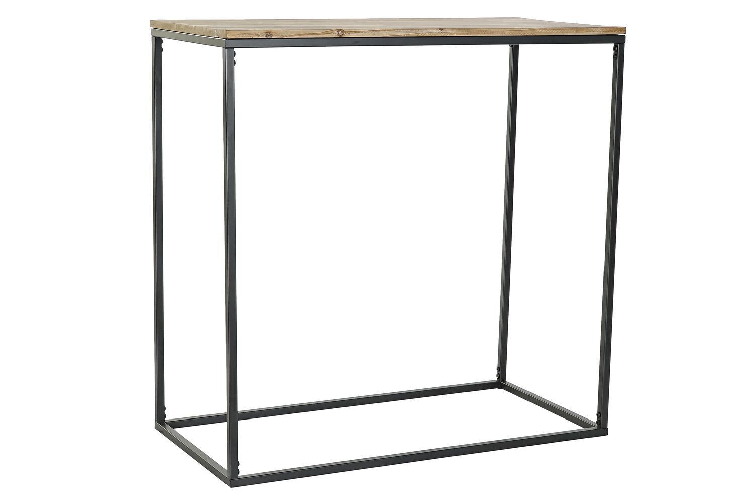 CONSOLLE IN METALLO ABETE 80X40X80 NATURALE MB180880