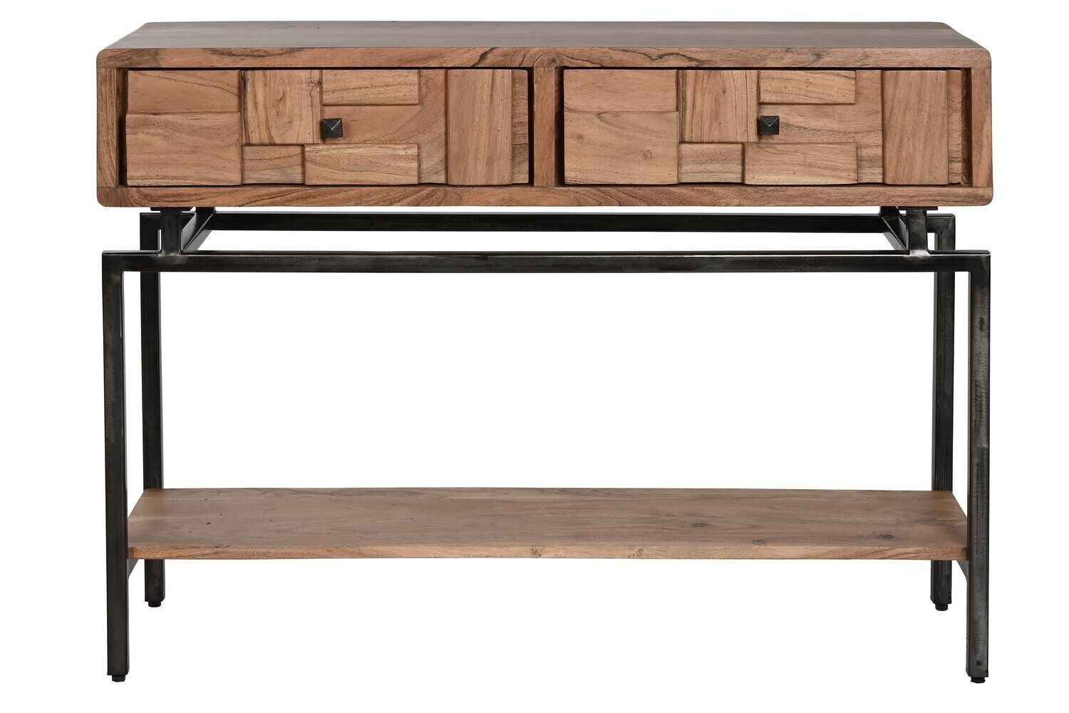 CONSOLLE IN METALLO ACACIA 110X35X80 MB212385