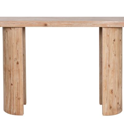WOODEN CONSOLE 150X40X80.5 NATURAL MB211832