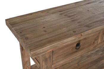 CONSOLE EN BOIS 170X45X90 38,00 NATUREL NATUREL MB195254 2