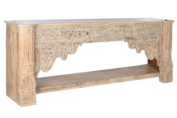 CONSOLE EN BOIS 233X47X91 ANCIENNES TAILLES MB213725 2