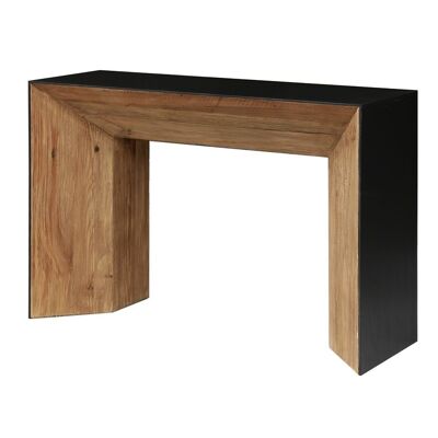RECYCLED WOOD CONSOLE PINE 120X40X80 BROWN MB204939