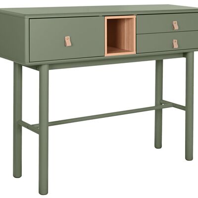 CONSOLA MDF PU 120X35X90 VERDE MB209000