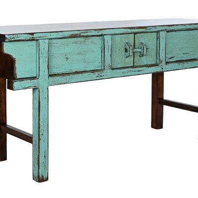 SOLID ELM CONSOLE 170X49X88 DECAPE TURQUOISE MB210646