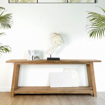 CONSOLE IN TEAK RICICLATO 240X45X90 NATURALE MB213865