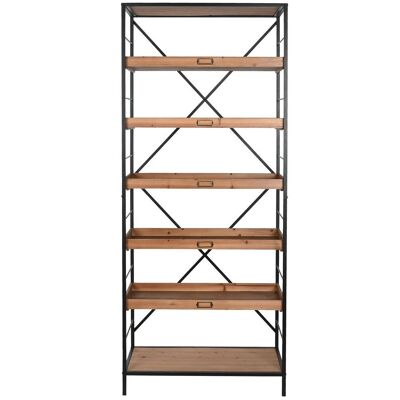 FIR METAL SHELF 80X41.5X199 MB213118