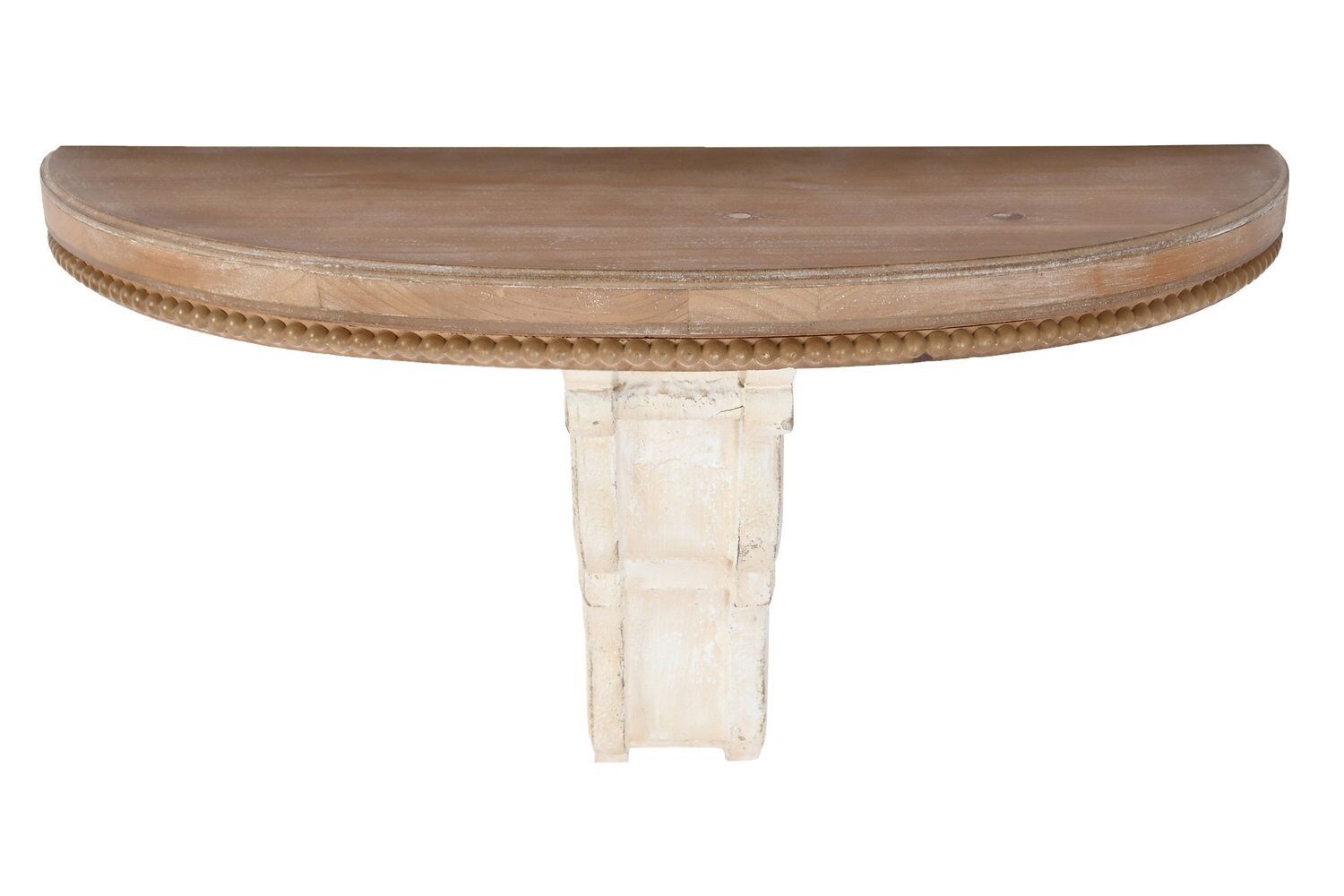 MENSOLA IN RESINA ABETE 85X35X48,5 BIANCO MB208718