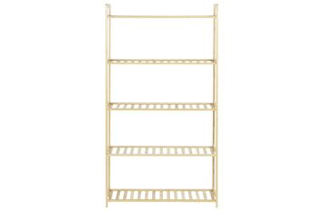 ETAGERE BAMBOU 68X25X128,5 5 ETAGERES NATURELS MB207633 7