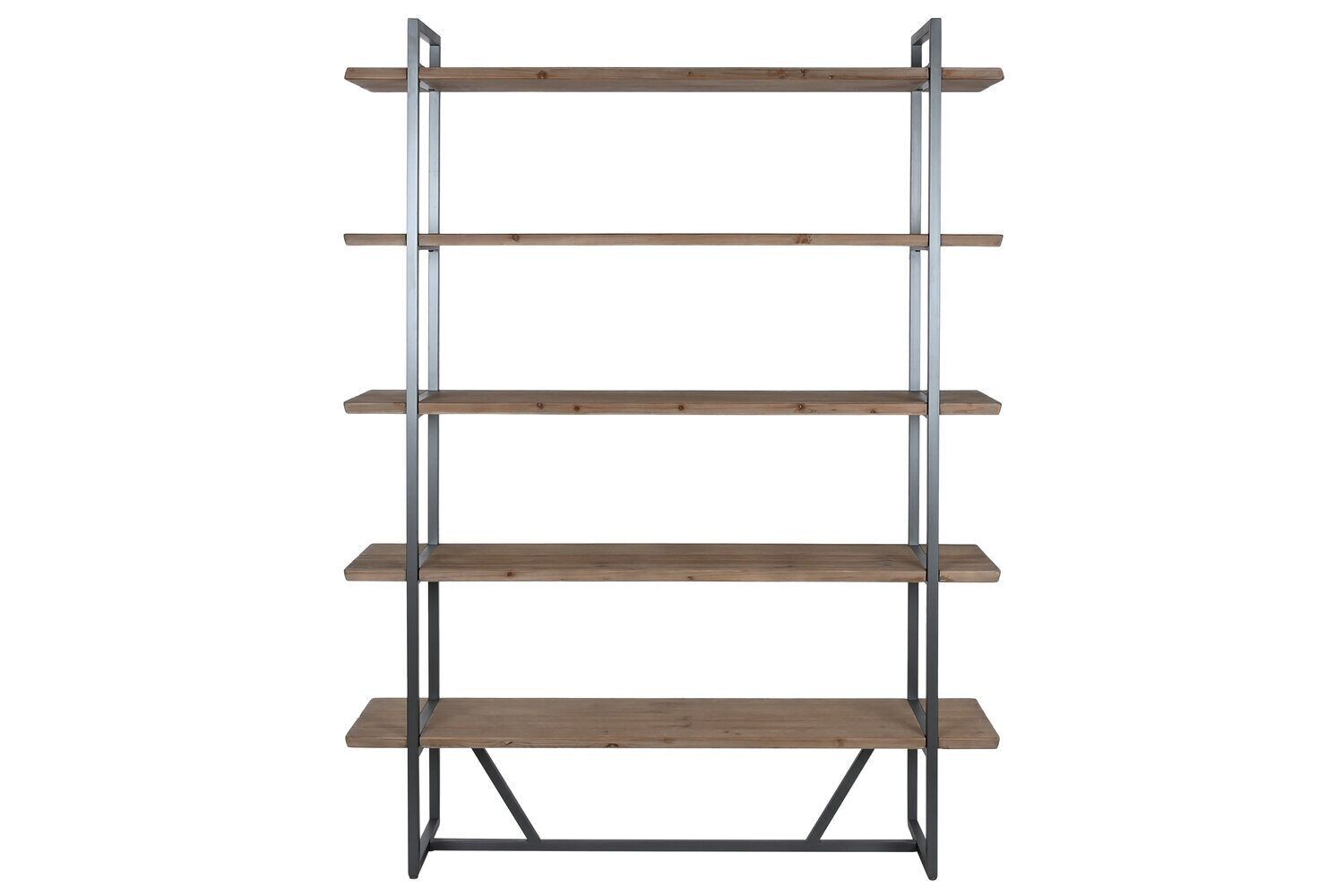 MENSOLA METALLO ABETE 148X36,5X200 30,00 NERO MB212481