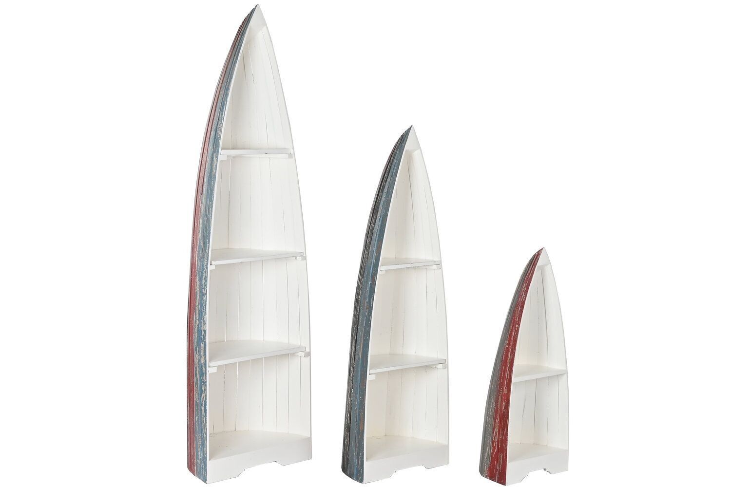 SET MENSOLA 3 CAOBILLA 56X42X188 21.00 BARCA MB211298