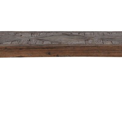 RECYCLED WOOD COFFEE TABLE 120X60X30 BROWN MB212646