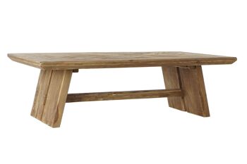 TABLE BASSE BOIS RECYCLE 130X70X40 NATUREL MB182196 1