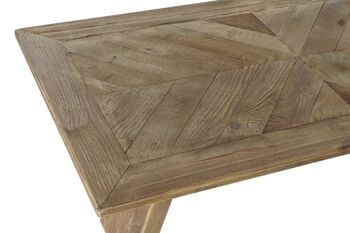 TABLE BASSE BOIS RECYCLE 130X70X40 NATUREL MB182196 2