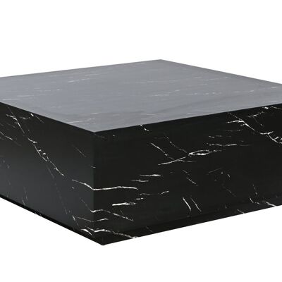 TAVOLINO MDF 90X90X35 35,97 SIMIL MARMO NERO MB210710