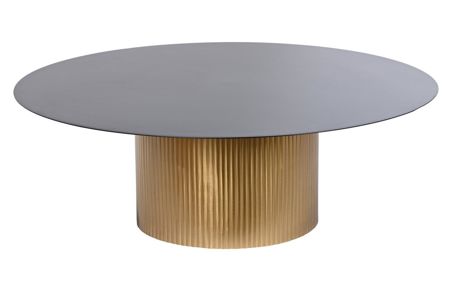 TAVOLINO IN METALLO 110X110X36 ORO MB207967