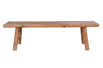 TABLE BASSE ORME MASSIF 167X41X44 FINITION NATUREL MB210647 2