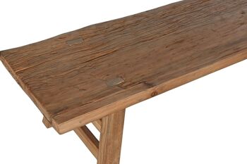 TABLE BASSE ORME MASSIF 167X41X44 FINITION NATUREL MB210647 3