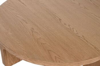 TABLE BASSE CHÊNE 121X121X32 NATUREL MB211513 3