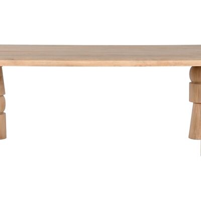 MANGO DINING TABLE 200X90X76 NATURAL MB212680