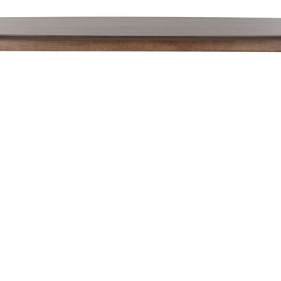 WALNUT DM WOOD TABLE 150X55X91 BROWN MB211727