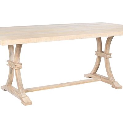 SOLID MANGO WOOD DINING TABLE 200X100X76 DECAPE MB208795