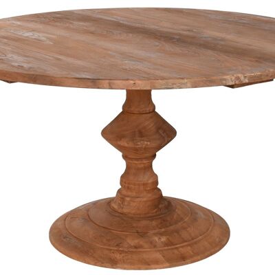 MESA REDONDA COMEDOR TEKA RECICLADA 140X140X75 MB213885