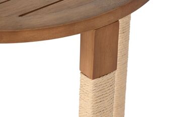 TABLE D'APPOINT MDF SAPIN 48X48X50,5 NATUREL MB209210 3
