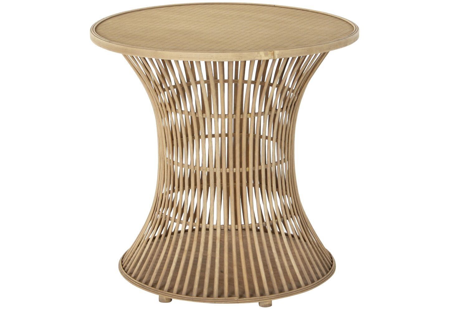 TAVOLINO RATTAN 60,5X60,5X60 NATURALE MB181126