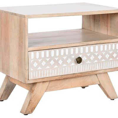 MANGO NIGHT TABLE 55X35X45 WHITE BORDER MB207572