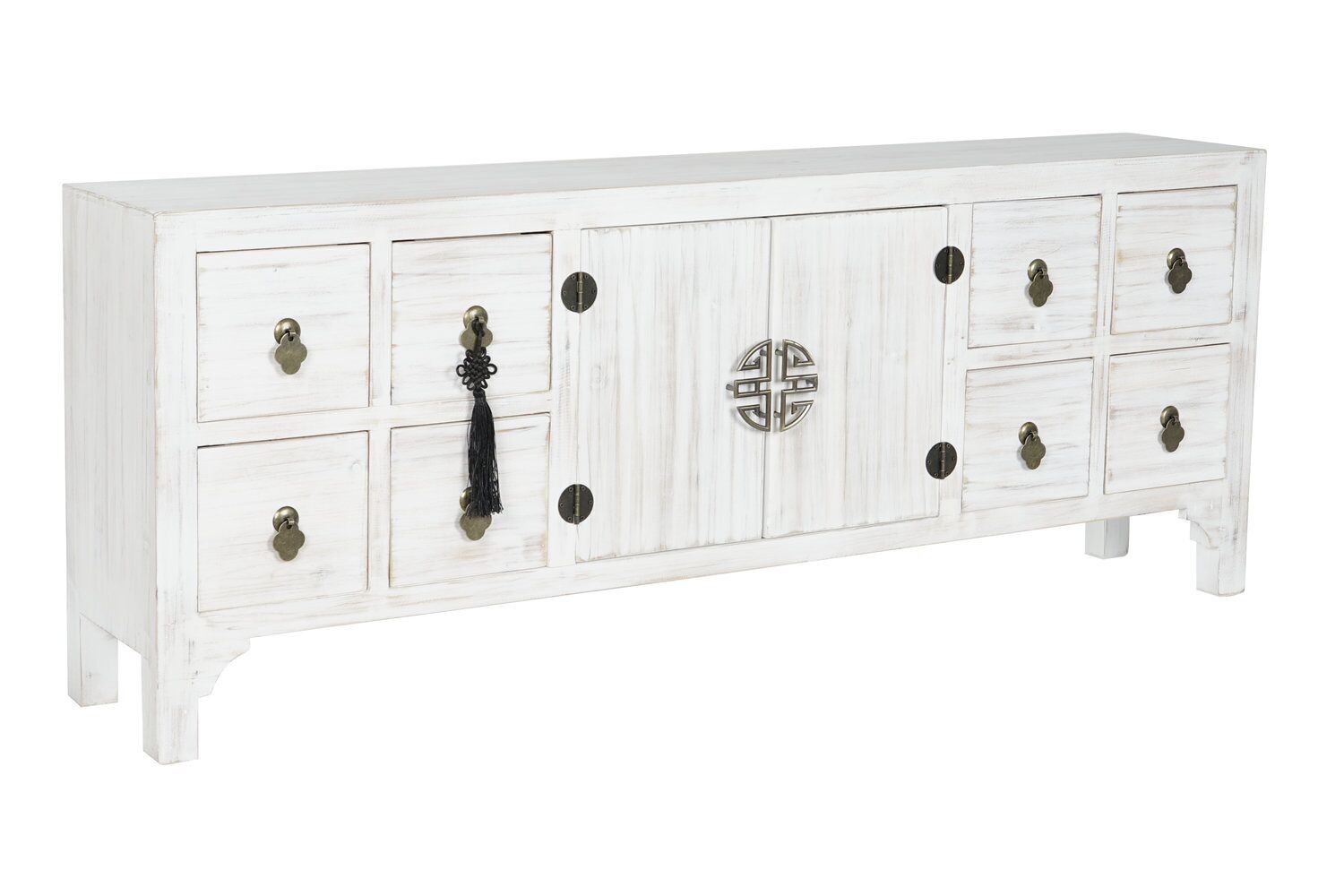 MOBILE TV ABETE MDF 130X24X51 ORIENTALE INVECCHIATO MB208289