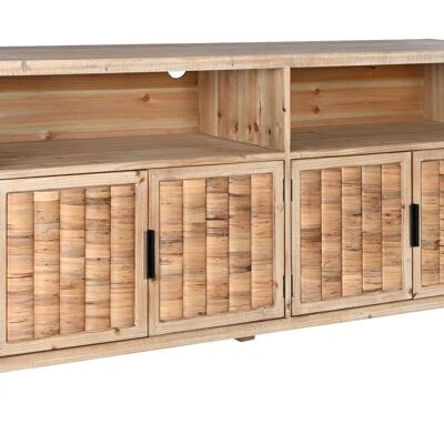 TV-SCHRANK AUS TANNENFASER 178X40X82 NATURBRAUN MB209345