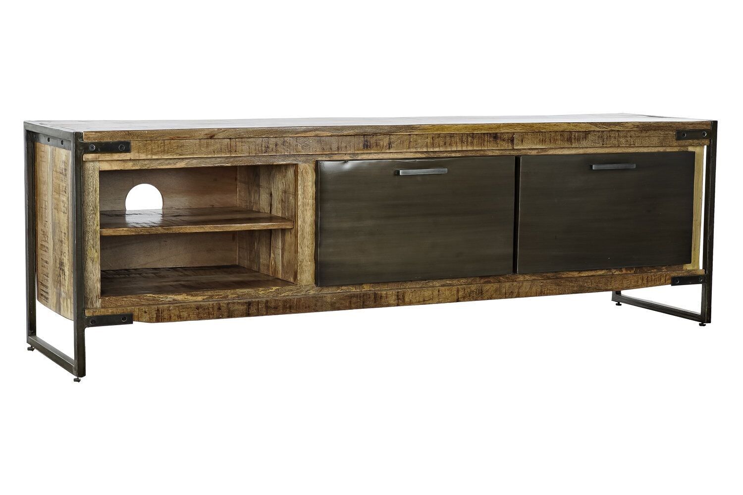 MOBILE TV MANIGLIA ACCIAIO 160X41X51 NATURALE MB185701