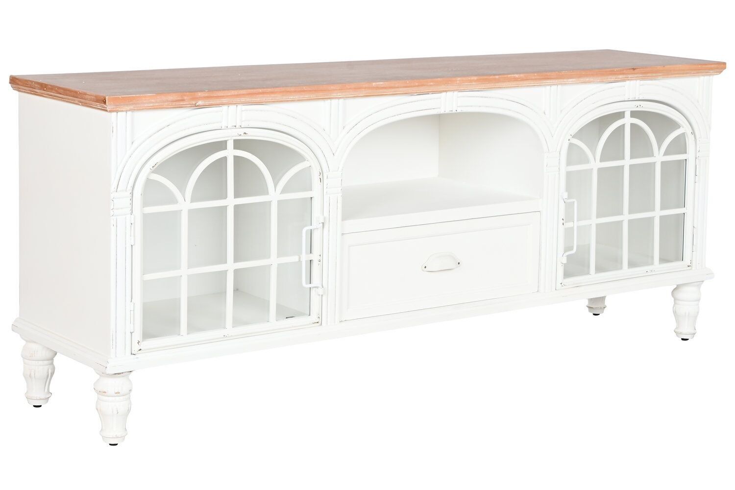 MOBILE TV ABETE METALLO 150X36X56 BIANCO MB208463