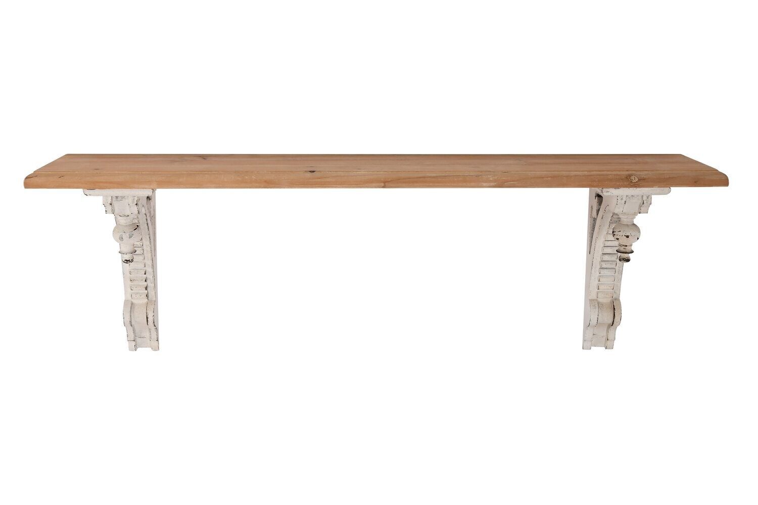 MENSOLA ABETE MDF 100X22X32 3,50 DECAPE BIANCO MB212189