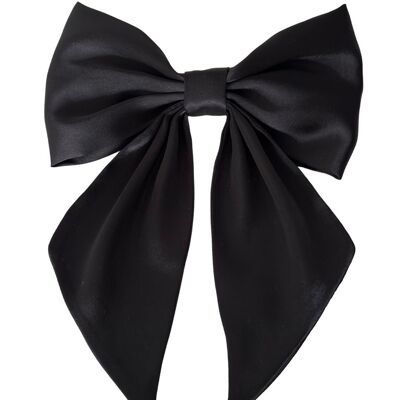Hair bow clip - Black