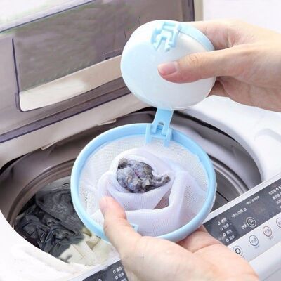 Reusable Anti-Lint Hair Catchers for Washing Machine