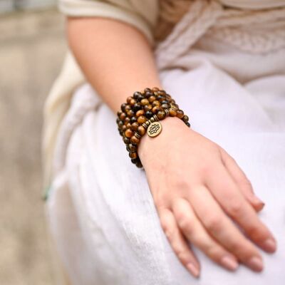 Bracelet Mala Oeil de tigre