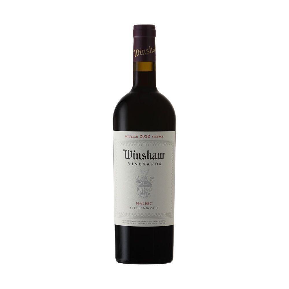 Malbec 2022, WINSHAW VINEYARDS, strukturierter und vertikaler Rotwein