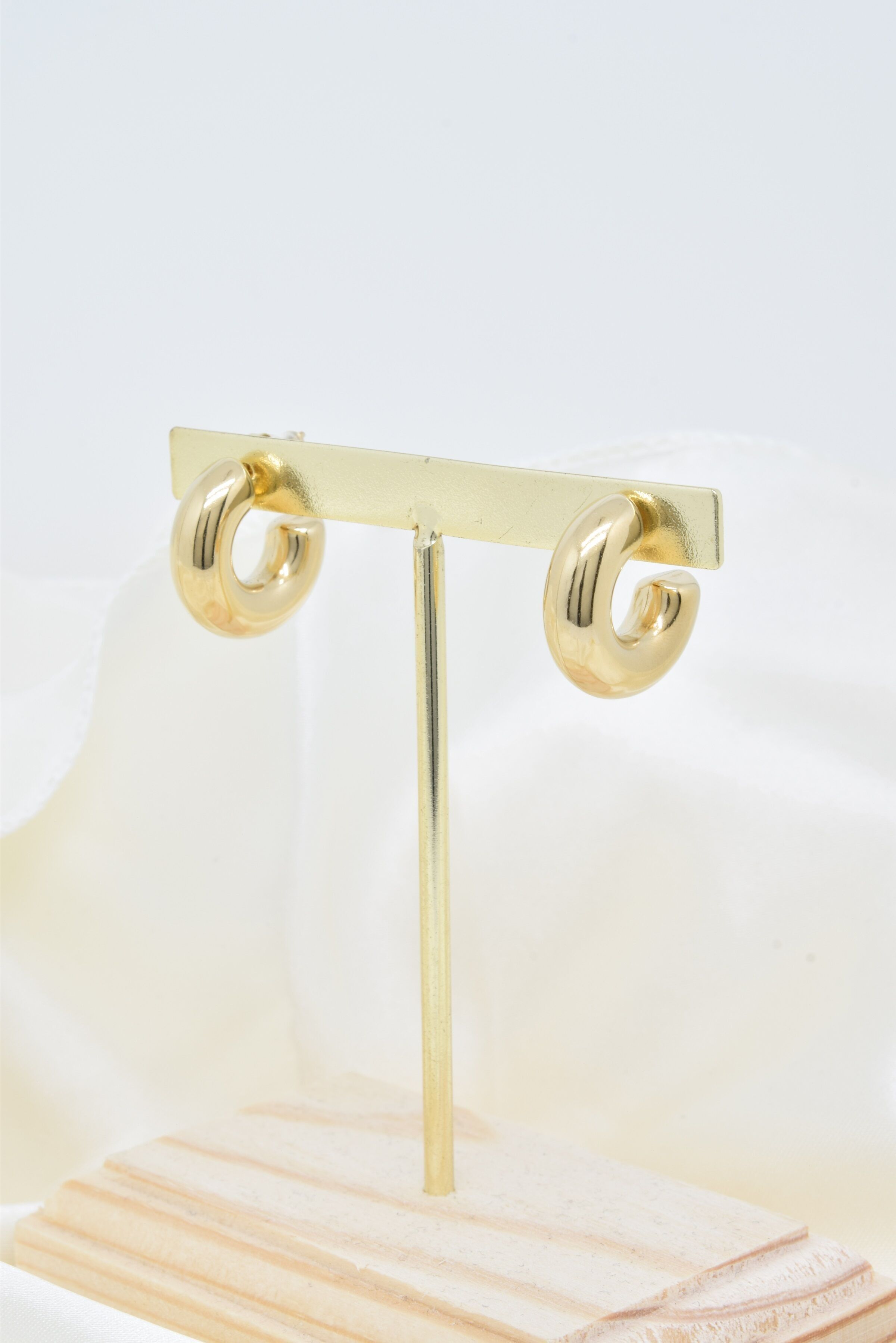 Orecchini a cerchio in acciaio inossidabile - BO100230