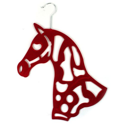 Scarf Hanger - Red Horse