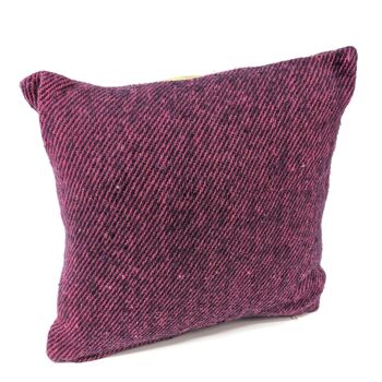 HOUSSE DE COUSSIN EN COTON RECYCLÉ ÉQUITABLE (40X40CM) - BAIES MÉLANGÉES