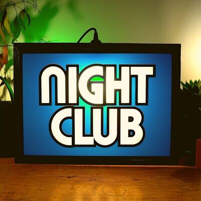 Nightclub - Lightbox - Black