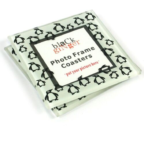 S-2 Photo Coasters â€“ Penguins