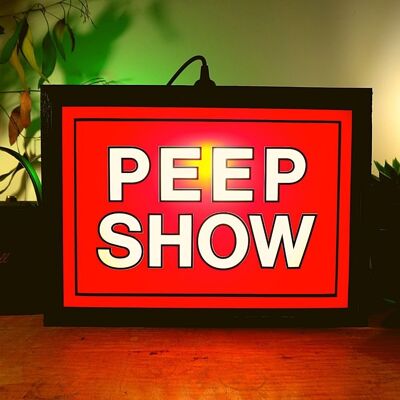 Peepshow - Lightbox - Black