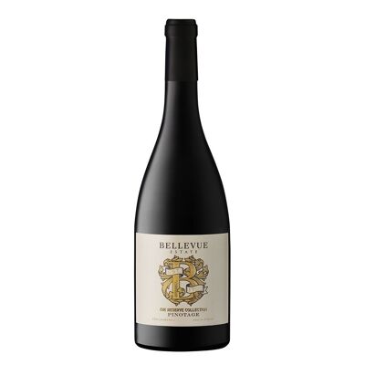 The reserve collection Pinotage 2019, BELLEVUE ESTATE, structured and silky red wine