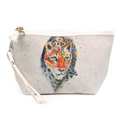 Wash Bag - Leopard (British Artist's Design)