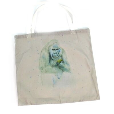 Shoulder-Shopping Bag - Gorilla (British Artist's Design)